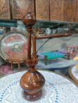 Handmade Wooden Hookah Decorative Piece for Home & Office Decor | Premium Handcrafted Wooden Art
