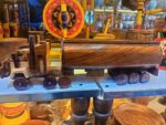 Wooden Oil Tanker Truck Model